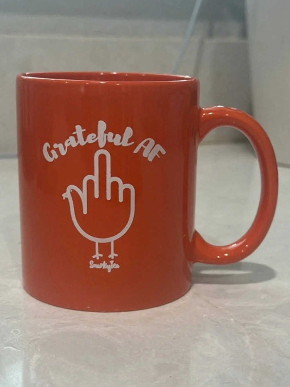 Grateful AF Thanksgiving Fall theme coffee mug